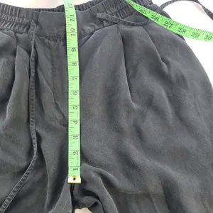Club Monaco -1334 Signature Elasticated Wide Leg Trouser Pants Black Size‎ 4 thumbnail 8