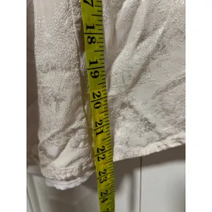 Skyte Moon Strapless Ivory Brocade Dress S thumbnail 4