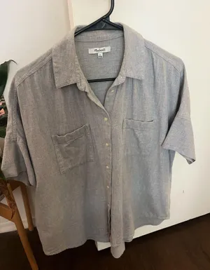 Madewell Short Sleeve Button Down Shirt thumbnail 1