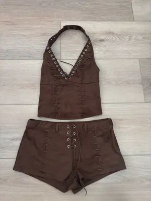 Edikted Faux Suede Set thumbnail 2