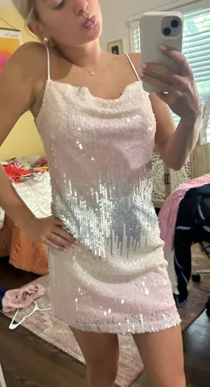 Boutique Sparkly Dress thumbnail 1