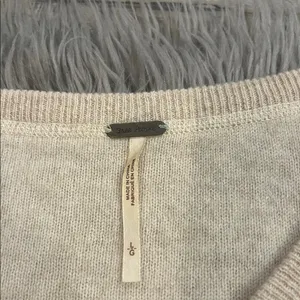 Free People ‘Love Like This’ cashmere pullover sweater L thumbnail 6