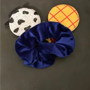 Disney Toy Story Woody Jessie red bow Ears headband and matching scrunchie set thumbnail 5