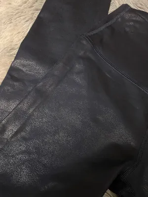 Aerie Navy Sparkle Leggings thumbnail 4