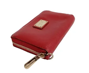 Michael Kors small red leather wallet thumbnail 1