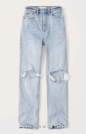 Abercrombie Straight Leg Jeans thumbnail 4