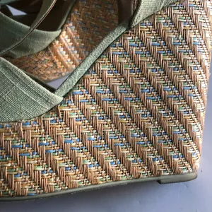 SODA Mint Canvas Wedge. Size 9 thumbnail 7