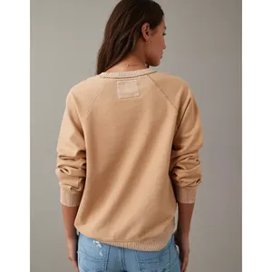 American Eagle Outfitters Seriously Lived in Graphic Sweatshirt Sand Women's XXL thumbnail 2