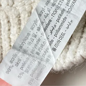 ZARA Cable Knit V-Neck Pullover Sweater with Collar thumbnail 9