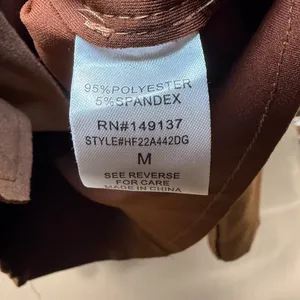 Hyfve Faux Suede Moto Jacket‎ and Skort Set Cognac Brown Sz M cowgirl festival thumbnail 7