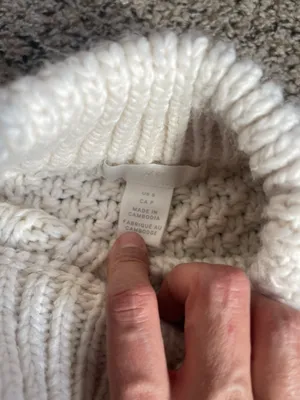 H&M Cable Knit Sweater thumbnail 3