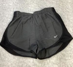 Nike Dri-FIT Womens‎ Running Shorts Gray Black DB4487-083 Size XS NEW thumbnail 1