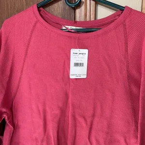 Free People Rose Amelia Thermal Top thumbnail 7