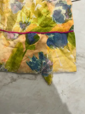 Anthropologie Roeqiya Fris Garden Bloom Pajama Pants Size Large thumbnail 6