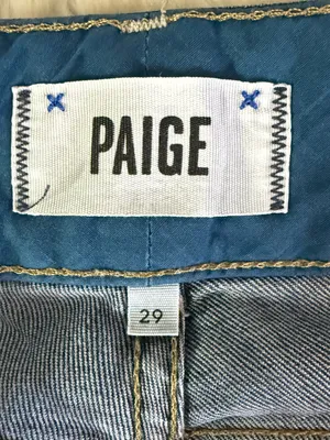 PAIGE Hidden Hills Jeans Women’s Size 29 Dark Wash Bootcut Mid Rise thumbnail 4