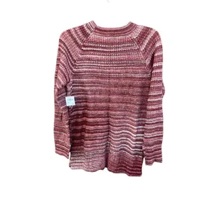 a.n.a pullover Mock Sweater Sz L Rust/White/Brown NWT thumbnail 2