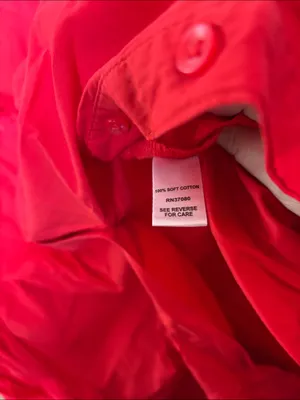 FINAL MARKDOWN Unique Cato Short Sleeve Red Babydoll Top Medium thumbnail 6