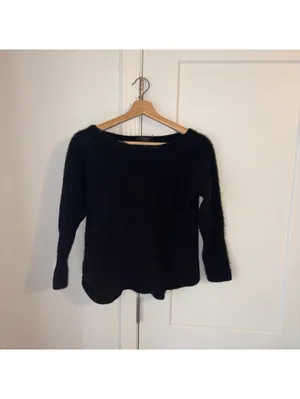 Cashmere Charter Club Luxury $199 100% Cashmere Woman’s S black cashmere sweater thumbnail 3