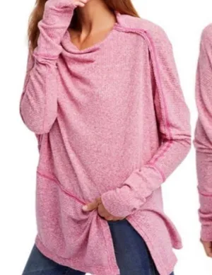 We the Free size medium oversized ribbed sweater thumbnail 1
