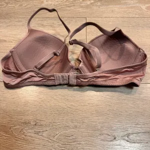 Calvin Klein‎ Women' Satin Push Up Bra Rose Mauve Size 34B thumbnail 3