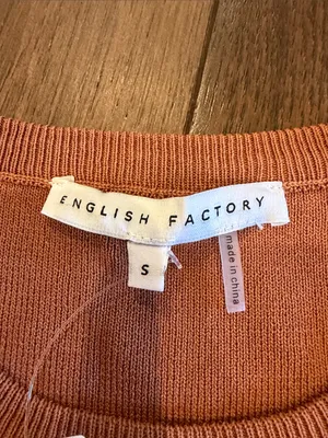 English Factory Combo Knit Mini Dress Size Small NWT - C54-106 thumbnail 3
