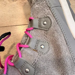 Sorel Whitney Joan Winter Boots Womens Gray Waterproof Fur Lined‎ Lace Up Size 5 thumbnail 7