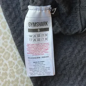 Gymshark Vital Seamless Black Athletic Leggings size S thumbnail 2