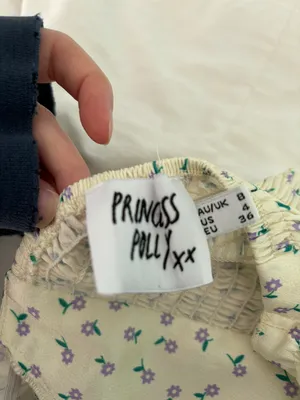 Princess Polly Yellow Crop Corset Top Floral thumbnail 3