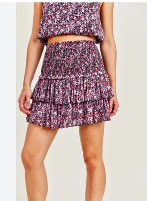 Megan Amore Skirt — Pink and Black — Reset thumbnail 1