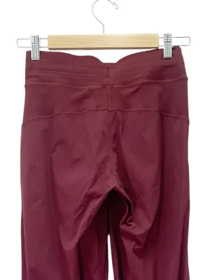 Lululemon Dance Studio Jogger Size 4 Deep Rouge Burgundy Swift Pants W5BPJS thumbnail 6