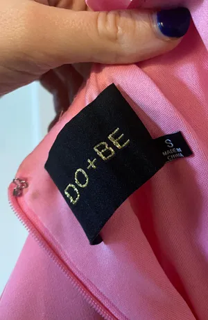 DO+BE Pink Ruffle Top Dress thumbnail 3