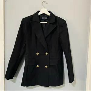 Women‎ Style Mafia Black Jacket Size S thumbnail 10