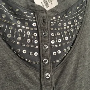 Grey Sparkle Blouse thumbnail 3