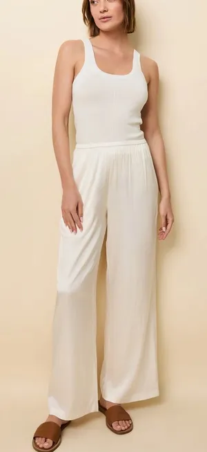 Solid & Striped NWT Women’s Monaco Satin Pant Brule Pants Size Medium‎ thumbnail 1