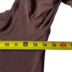 Almere Brown Seamless Crop Top Women's Size Small | 75-12 thumbnail 4