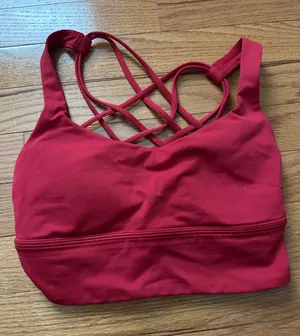 Red Lululemon Sports Bra thumbnail 1