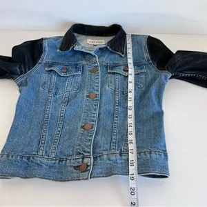 J Brand Bowie Two Tone‎ Jean Jacket thumbnail 12