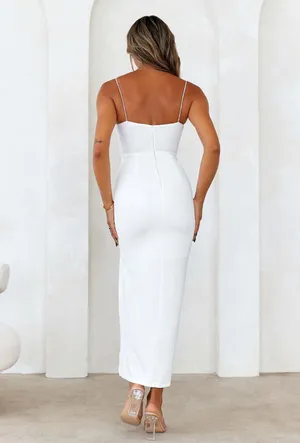 Hello Molly Formal Choice Maxi Dress White thumbnail 3