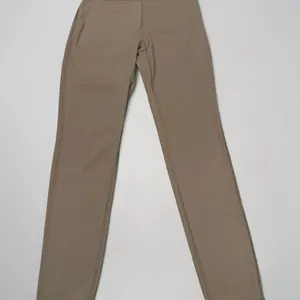 Aeropostale Ruched Waist Leggings Size S Taupe‎ Brown thumbnail 4
