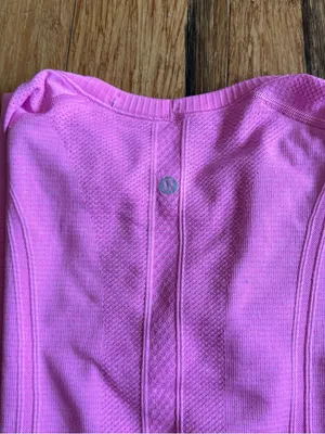 Lululemon Swiftly Short Sleeve Top Hot Pink thumbnail 2