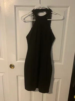 Lulus Black Cocktail / Formal Dress thumbnail 3