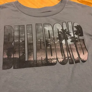 Billabong Ladies Logo Gray Long Sleeve T-Shirt Size S/P STYLE# JT87NBIT thumbnail 3