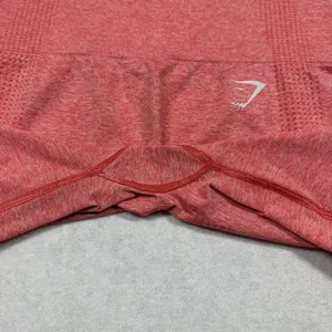 Gymshark Seamless Pink Cropped Leggings Women’s XS High Waist Workout thumbnail 5