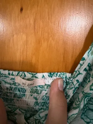 Green Francesca's Mini Dress Floral Small thumbnail 4