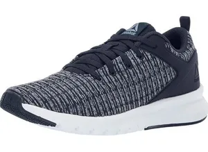 Reebok Women’s Print Lux Collegiate Navy Lace Up Running Shoe Sneakers‎ Size 9 thumbnail 1