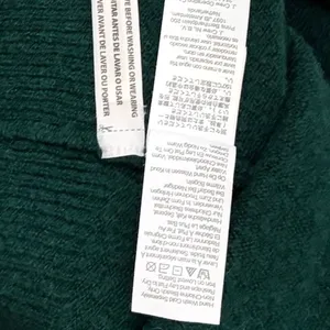 J. CREW Relaxed Half Zip Stretch Sweater Merino Wool Alpaca Dark Spruce Green M‎ thumbnail 10