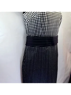 Ann Taylor Belted Midi Dress Size 0 thumbnail 2
