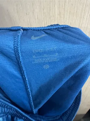 Women’s Nike Dri Fit Fly Crossover Blue Athletic Shorts Size Medium thumbnail 5