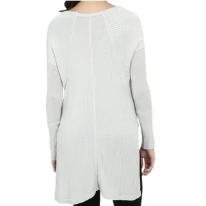 Free People Ventura Waffle Knit Light Blue Scoop Neck Tunic Women’s Medium M thumbnail 2