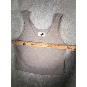 UGG Soft Sherpa Tank Top Dulcie Lounge Comfort L Tan thumbnail 6